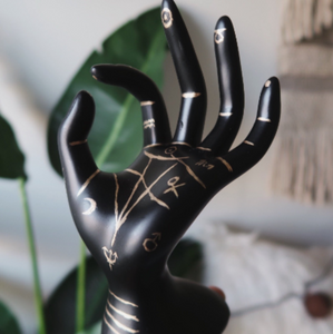 Palmistry Hand Ring Holder - Terra Soleil