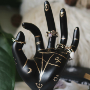 Palmistry Hand Ring Holder - Terra Soleil