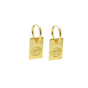 The Eye Tarot Earrings - Terra Soleil