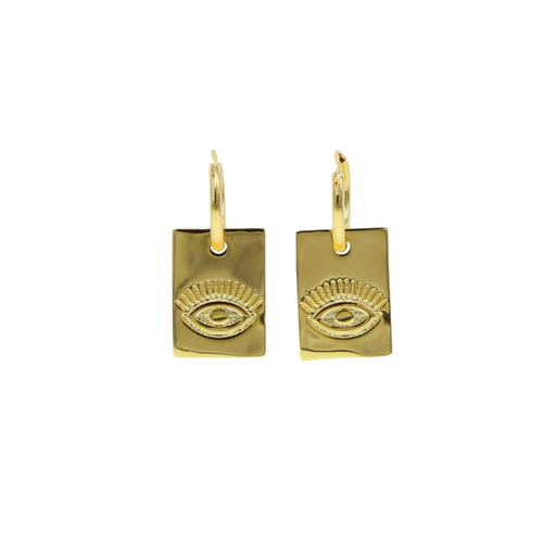 The Eye Tarot Earrings - Terra Soleil