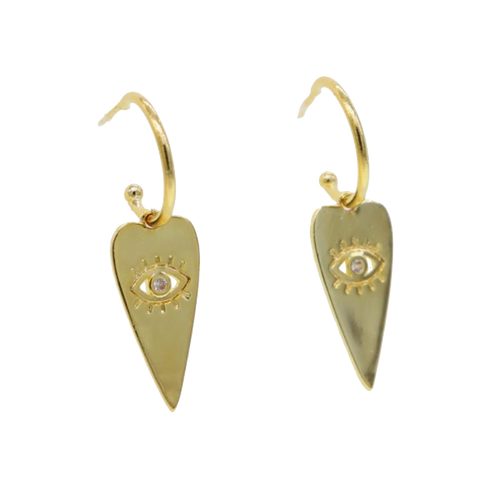 The Eye of Spades Earrings - Terra Soleil