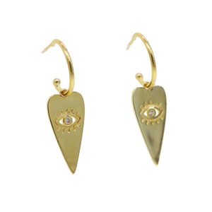 The Eye of Spades Earrings - Terra Soleil