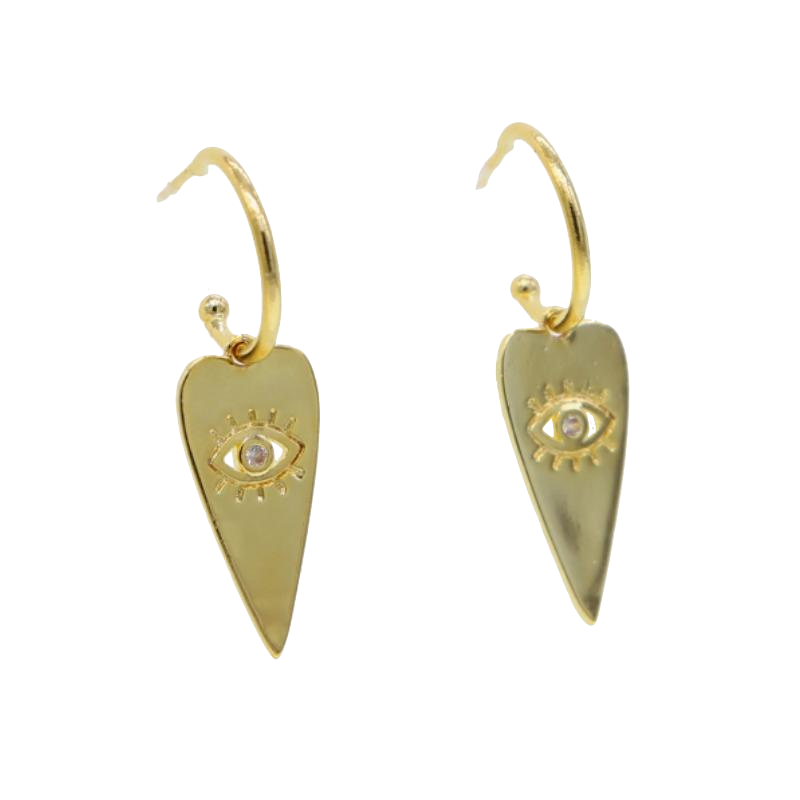 The Eye of Spades Earrings - Terra Soleil