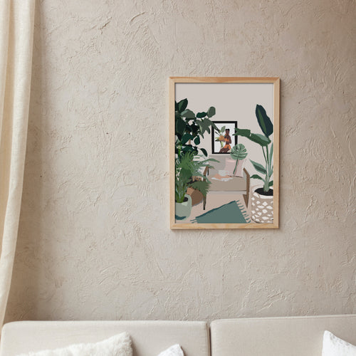 The Humble Home Art Print - Terra Soleil