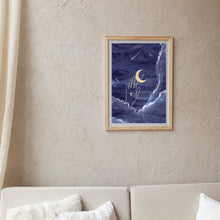 Load image into Gallery viewer, Once in a Blue Moon Art Print - Terra Soleil