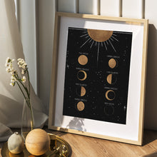 Load image into Gallery viewer, Moon Phase Calendar - Terra Soleil