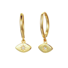 Load image into Gallery viewer, North Star Charm Earrings - Terra Soleil