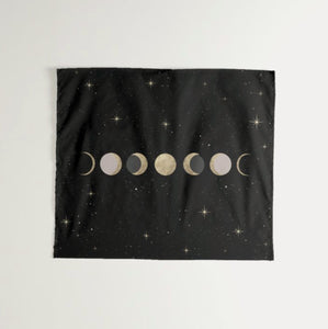 Phases of the Moon Tapestry - Terra Soleil