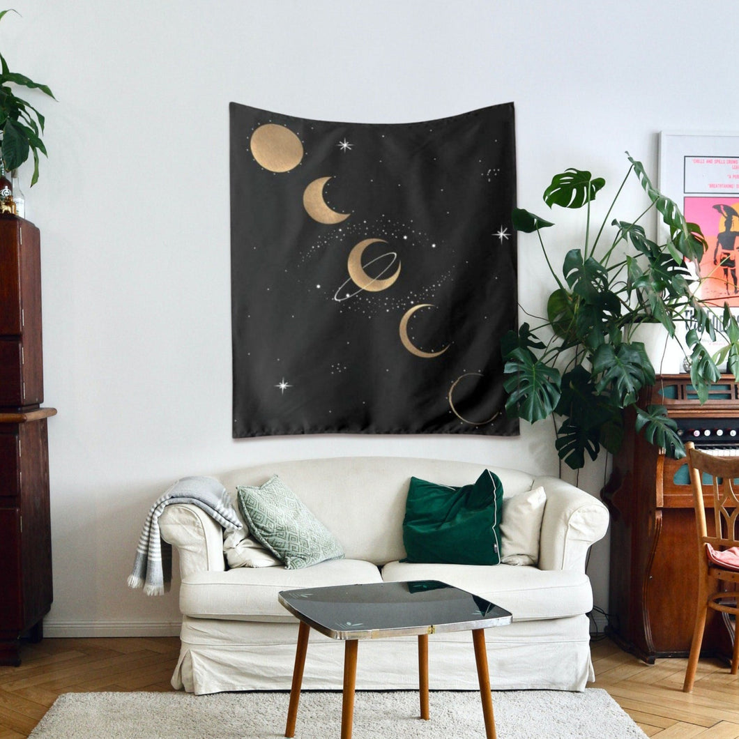 Phases of the Moon Tapestry - Terra Soleil