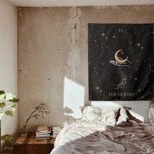 Load image into Gallery viewer, The Hermit Tarot Tapestry - Terra Soleil