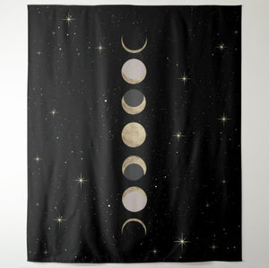 Phases of the Moon Tapestry - Terra Soleil