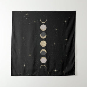 Phases of the Moon Tapestry - Terra Soleil