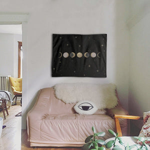 Phases of the Moon Tapestry - Terra Soleil