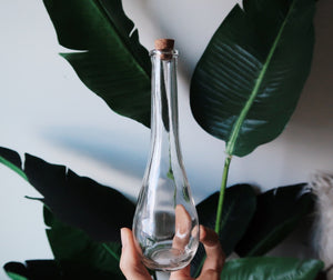 Tall Glass Apothecary Bottle - Terra Soleil