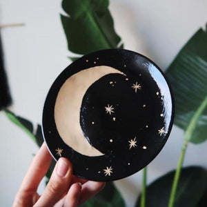 Crescent Moon Ring Dish - Terra Soleil