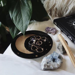 Crescent Moon Ring Dish - Terra Soleil