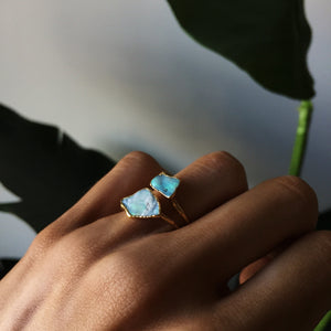 The Moonbeam Opal Ring - Terra Soleil