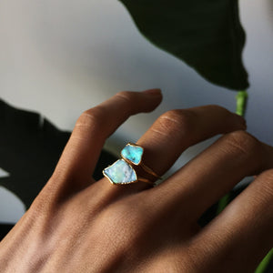 The Moonbeam Opal Ring - Terra Soleil