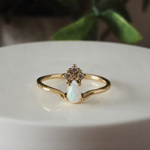 The Lily-Rose Opal Ring - Terra Soleil