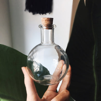 Glass Apothecary Potion Bottle - Terra Soleil