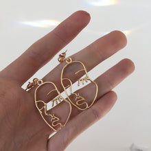 Load image into Gallery viewer, Picasso Face Earrings - Terra Soleil