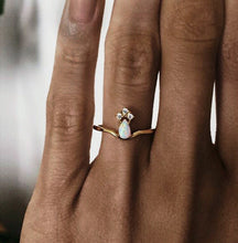 Load image into Gallery viewer, The Lily-Rose Opal Ring - Terra Soleil