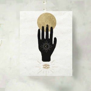 Stardust Palmistry Art Print - Terra Soleil