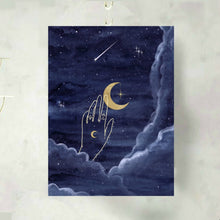 Load image into Gallery viewer, Once in a Blue Moon Art Print - Terra Soleil