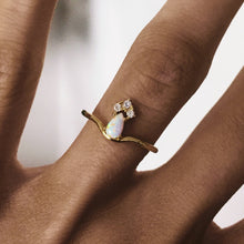Load image into Gallery viewer, The Lily-Rose Opal Ring - Terra Soleil