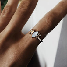 Load image into Gallery viewer, The Lumens Triple Moon Ring - Terra Soleil