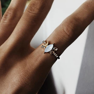 The Lumens Triple Moon Ring - Terra Soleil