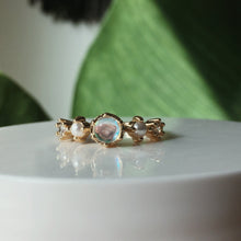 Load image into Gallery viewer, The Wandering Moonstone Ring - Terra Soleil