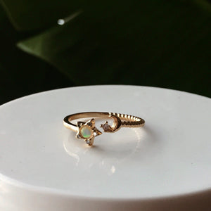 The Starcrossed Wrap Ring - Terra Soleil