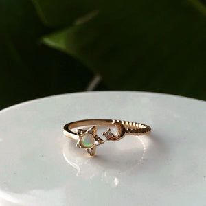 The Starcrossed Wrap Ring - Terra Soleil