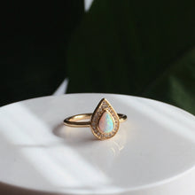 Load image into Gallery viewer, The Starlight Teardrop Opal Ring - Terra Soleil