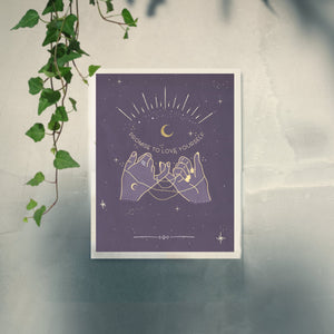 Celestial Hands Art Print - Terra Soleil