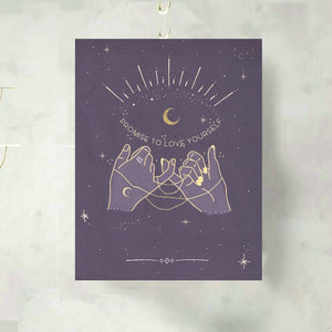 Celestial Hands Art Print - Terra Soleil