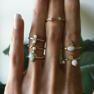 The Tatiana Opal Ring - Terra Soleil