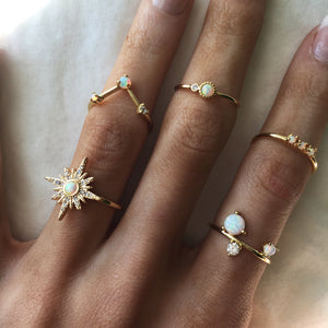 Mini Star Stacker Ring