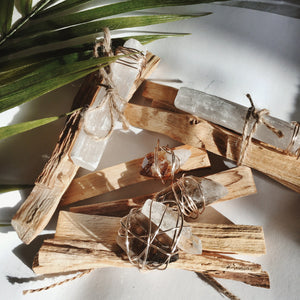 Palo Santo Crystal Kit - Terra Soleil