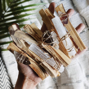 Palo Santo Crystal Kit - Terra Soleil