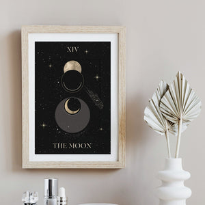 The Moon Tarot Art Print