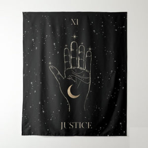 Justice Tarot Tapestry - Terra Soleil