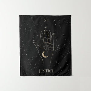 Justice Tarot Tapestry - Terra Soleil