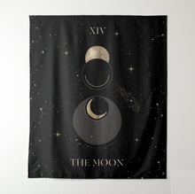 Load image into Gallery viewer, The Moon Tarot Tapestry - Terra Soleil