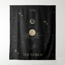 Load image into Gallery viewer, The World Tarot Tapestry - Terra Soleil