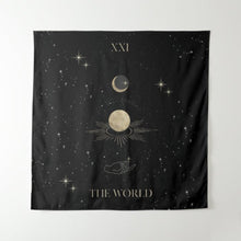 Load image into Gallery viewer, The World Tarot Tapestry - Terra Soleil