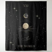 Load image into Gallery viewer, The World Tarot Tapestry - Terra Soleil