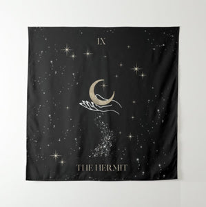 The Hermit Tarot Tapestry - Terra Soleil