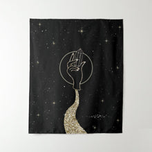 Load image into Gallery viewer, The Moonlit Path Tapestry - Terra Soleil